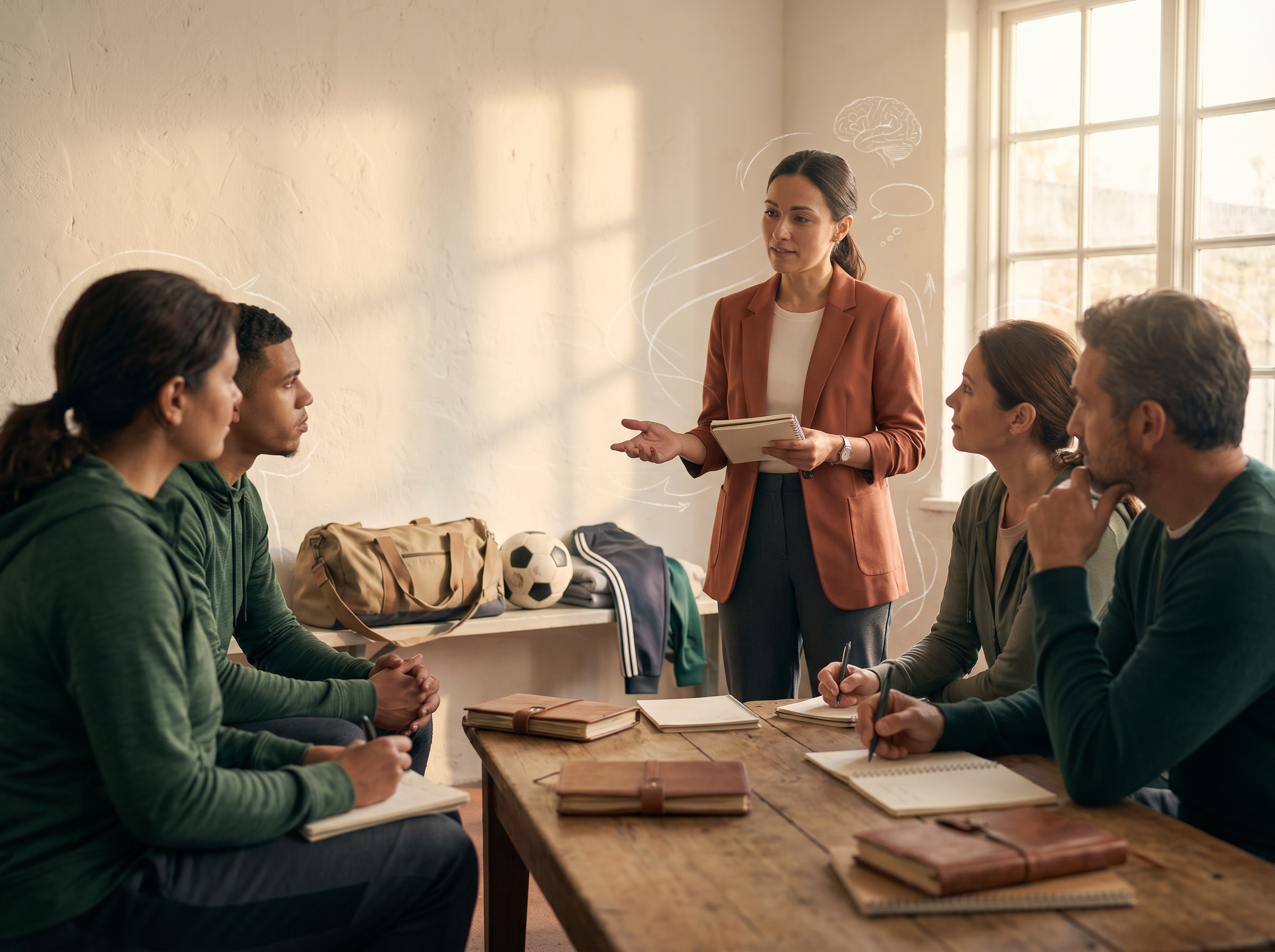 Espacio de acompañamiento y sostén para el entorno del deportista